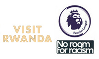 Premier League Badge&No Room For Racism& Visit Rwanda